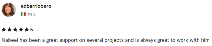 Image gallery marquee